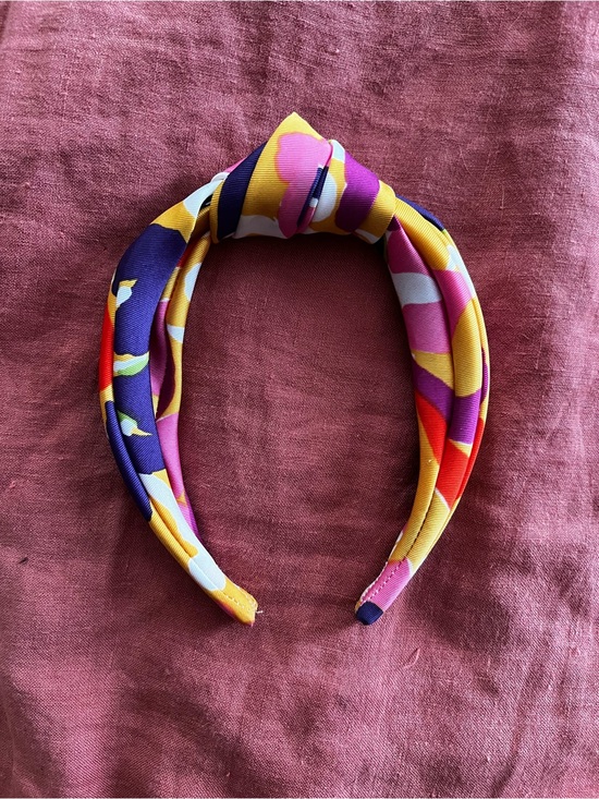 Accessories - Colorful Boho Knot Headband - Multicolor